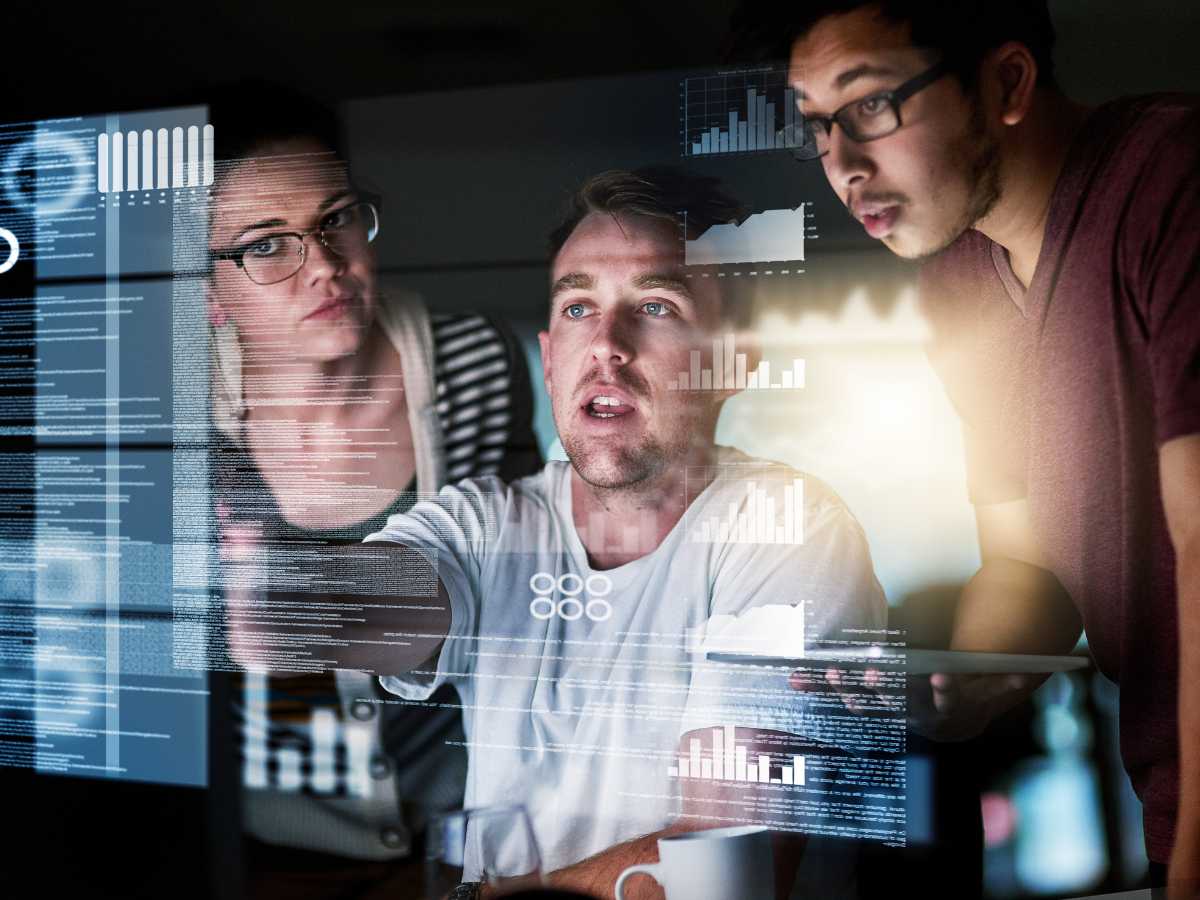 Employés utilisent l'intelligence artificielle