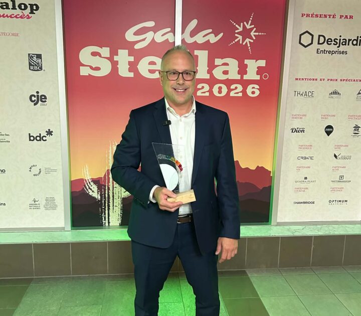 Solulan remporte le prix Entreprise de l'année au Gala Stellar